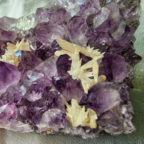 Amethyst Dogtooth Calcite Cluster26