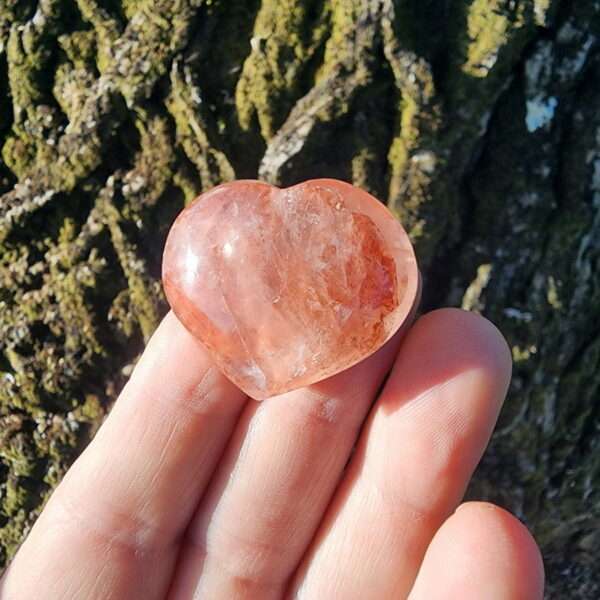 Red Included Quartz Heart1