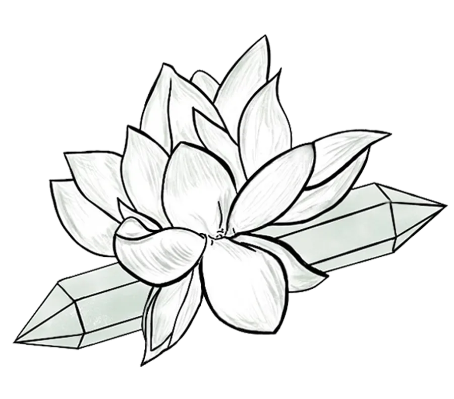 lovely sunshine crystals - logo
